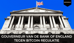 Gouverneur van de Bank of England tegen Bitcoin regulatie