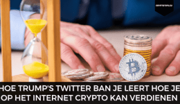 Hoe Trump's Twitter ban je leert hoe je op het internet crypto kan verdienen
