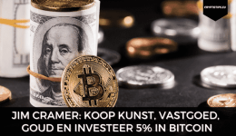 Jim Cramer: Koop kunst, vastgoed, goud en investeer 5% in Bitcoin