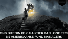 Long Bitcoin populairder dan Long Tech bij Amerikaanse fund managers