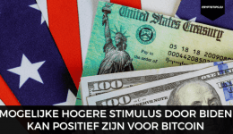 Mogelijke hogere US stimulus door Biden kan positief zijn voor Bitcoin
