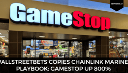 WallstreetBets Copies Chainlink Marines Playbook: GameStop Up 800%