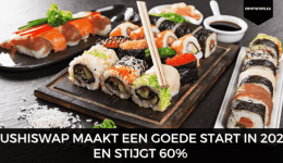 SushiSwap (SUSHI) maakt een goede start in 2021 en stijgt 60%