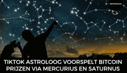 TikTok astroloog voorspelt Bitcoin prijzen via Mercurius en Saturnus