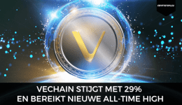 VeChain stijgt met 29% en bereikt nieuwe all-time high