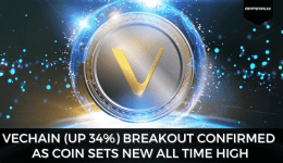 VeChain (Up 34%) Breakout Confirmed As Coin Sets New All Time High