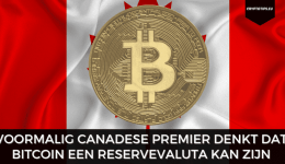 Voormalig Canadese premier denkt dat Bitcoin een reservevaluta kan zijn