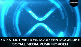 XRP stijgt met 57% door een mogelijke social media pump morgen