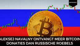 Aleksej Navalny ontvangt meer Bitcoin donaties dan Russische roebels