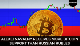 Alexei Navalny Receives More Bitcoin Support Than Russian Rubles