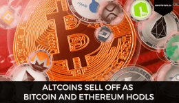 Altcoins Sell Off As Bitcoin And Ethereum Hodls