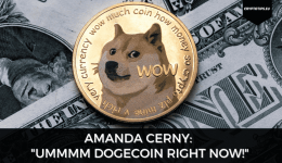 Amanda Cerny: "Ummmm Dogecoin Right Now!"