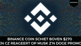 Binance Coin schiet boven $270 en CZ reageert op Musk z'n DOGE promo