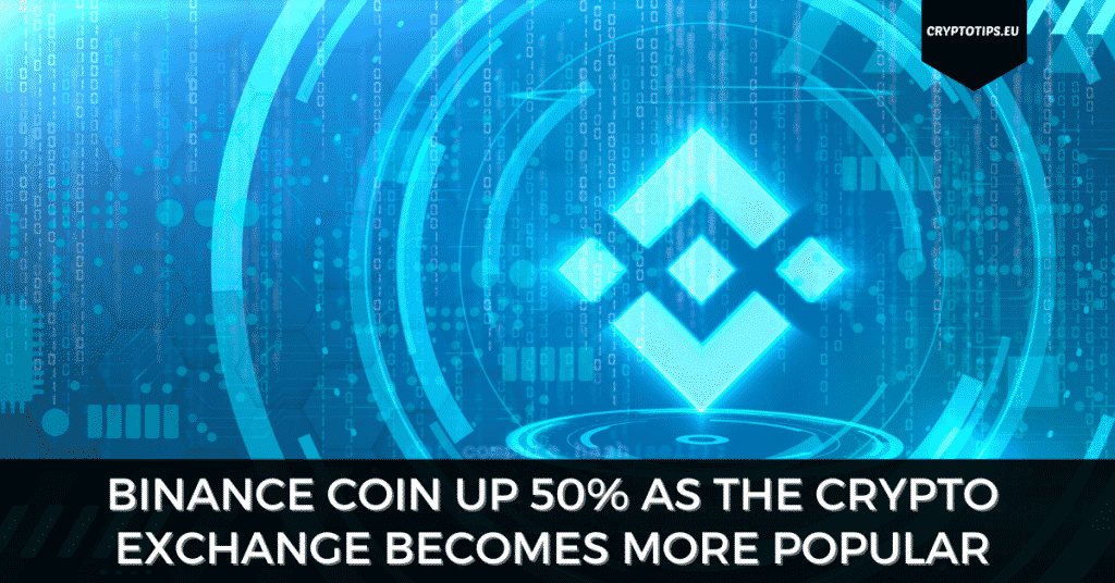 Binance Coin Up 50% As New Product Offerings Entice Buyers