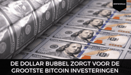 De dollar bubbel zorgt voor de grootste Bitcoin investeringen