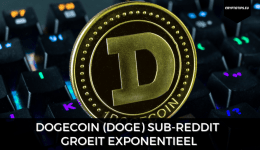 Dogecoin (DOGE) sub-Reddit groeit exponentieel