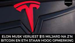 Elon Musk verliest $15 miljard na z'n Bitcoin en ETH staan hoog opmerking