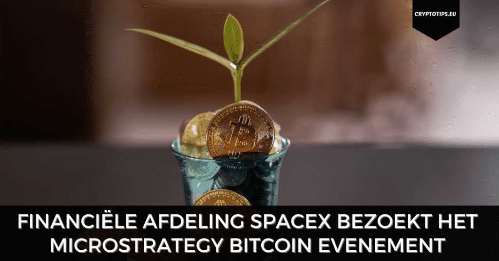 Financiële afdeling SpaceX bezoekt het MicroStrategy Bitcoin evenement