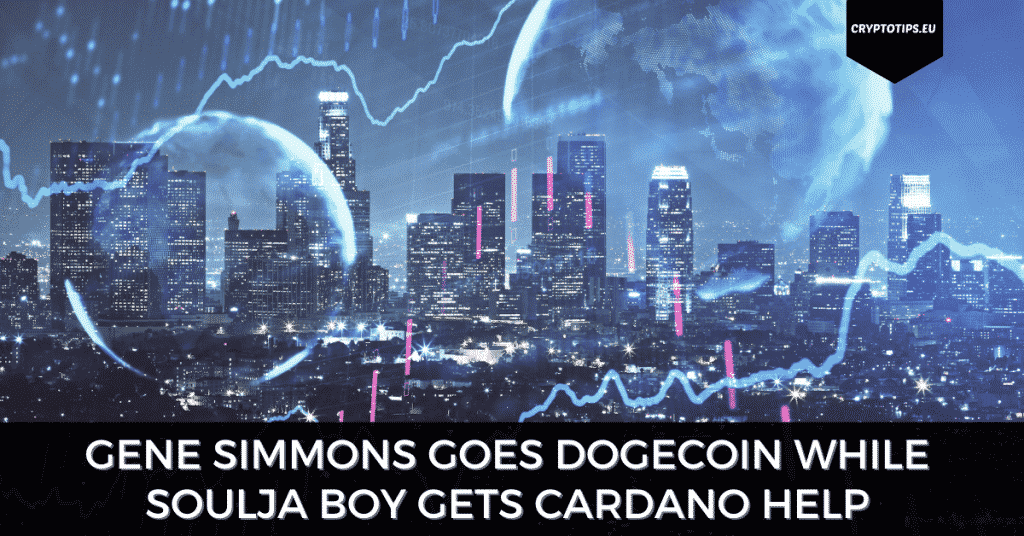 Gene Simmons Goes Dogecoin While Soulja Boy Gets Cardano Help