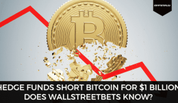 Hedge Funds Short Bitcoin For $1 Billion - Does WallStreetBets Know?