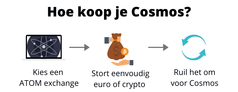 Hoe Cosmos kopen (stap voor stap)