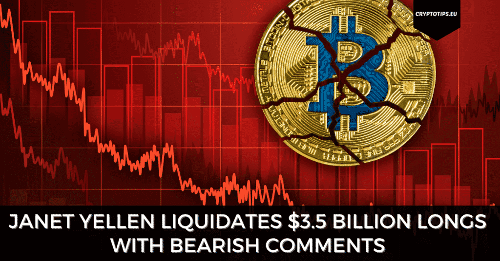 Janet Yellen Liquidates $3.5 Billion Longs With Bearish Comments