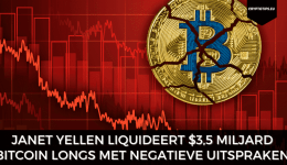Janet Yellen liquideert $3,5 miljard Bitcoin longs met negatieve uitspraken