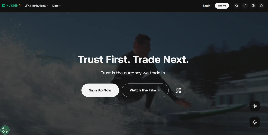 KuCoin EU Website