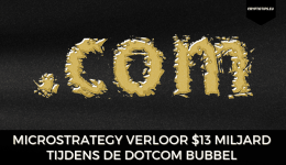 MicroStrategy verloor $13 miljard tijdens de DotCom bubbel