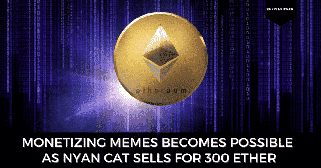 Monetizing Memes Becomes Possible As Nyan Cat Sells For 300 Ether