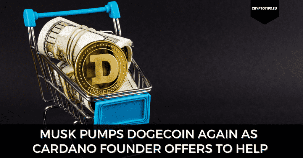Musk Pumps Dogecoin Again As Cardano Founder Offers To Help