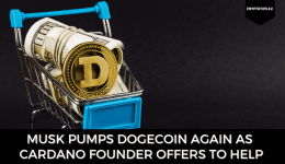 Musk Pumps Dogecoin Again As Cardano Founder Offers To Help