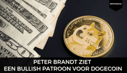 Peter Brandt ziet een bullish patroon voor Dogecoin