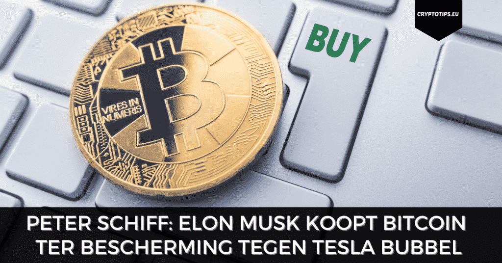 Peter Schiff: Elon Musk koopt Bitcoin ter bescherming tegen Tesla bubbel