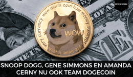 Snoop Dogg, Gene Simmons en Amanda Cerny nu ook team Dogecoin
