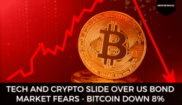 Tech And Crypto Slide Over US Bond Market Fears - Bitcoin Down 8%