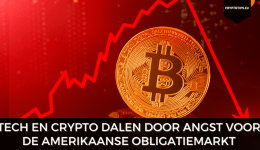 Tech en crypto dalen door angst voor de Amerikaanse obligatiemarkt - Bitcoin daalt 7%