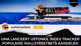 UMA lanceert uSTONKS, index tracker populaire WallStreetBets aandelen