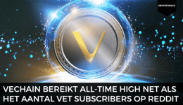 VeChain bereikt all-time high net als het aantal VET subscribers op Reddit