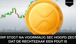 XRP stijgt na voormalig SEC hoofd zegt dat de rechtszaak een fout is