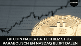 Bitcoin nadert ATH, Chiliz stijgt parabolisch en Nasdaq blijft dalen