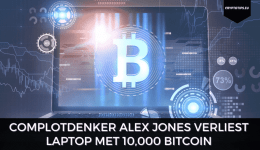 Complotdenker Alex Jones verliest laptop met 10,000 Bitcoin