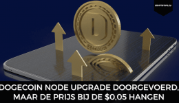 Dogecoin node upgrade doorgevoerd, maar de prijs bij de $0,05 hangen