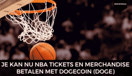 Je kan nu NBA tickets en merchandise betalen met Dogecoin (DOGE)