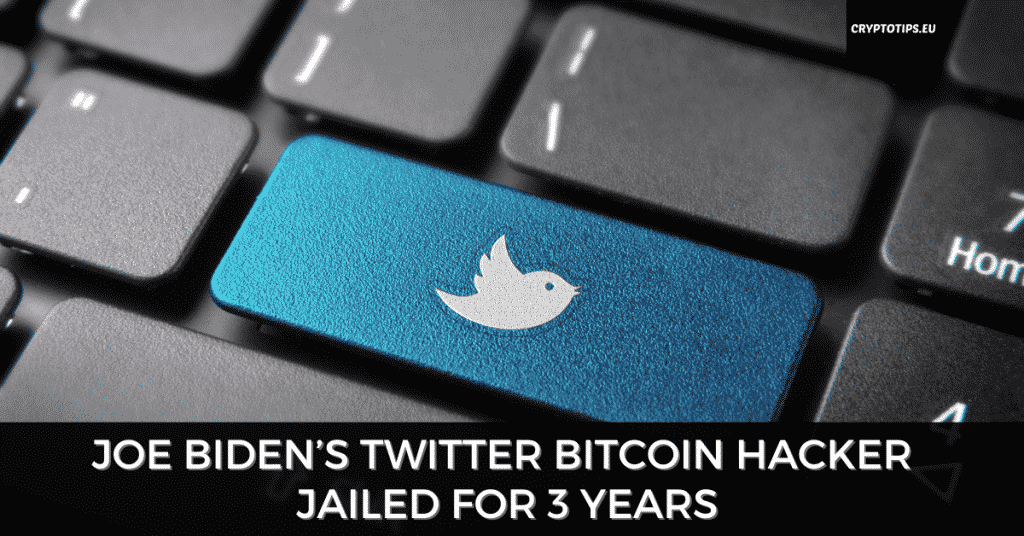 Joe Biden’s Twitter Bitcoin Hacker Jailed For 3 Years