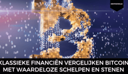 Klassieke financiën vergelijken Bitcoin met waardeloze schelpen en stenen
