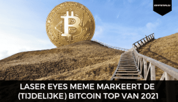 Laser Eyes Meme markeert de (tijdelijke) Bitcoin top van 2021