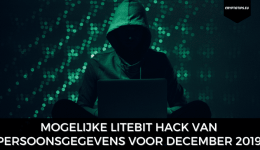 Mogelijke Litebit hack van persoonsgegevens voor december 2019
