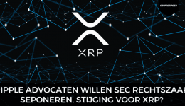 Ripple advocaten willen SEC rechtszaak seponeren. Stijging voor XRP?