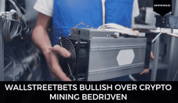 WallStreetBets bullish over crypto mining bedrijven